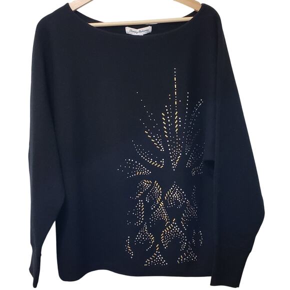 Tommy Bahama Sweaters - NWT TOMMY BAHAMA Polished Pineapple Merino Wool Cashmere Sweater Women's Medium